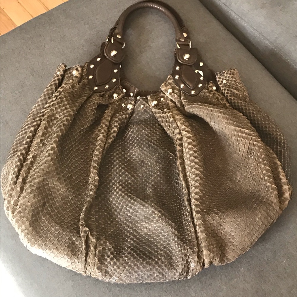 Gucci Python Pelham bag (Authentic)
